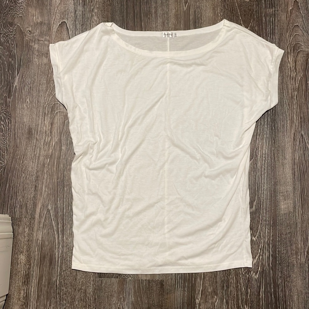 Poetsky White Shirt Size Large